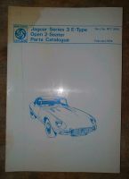 Jaguar Series 3 E Type Open 2-Seater Parts Catalogue Bochum - Bochum-Wattenscheid Vorschau