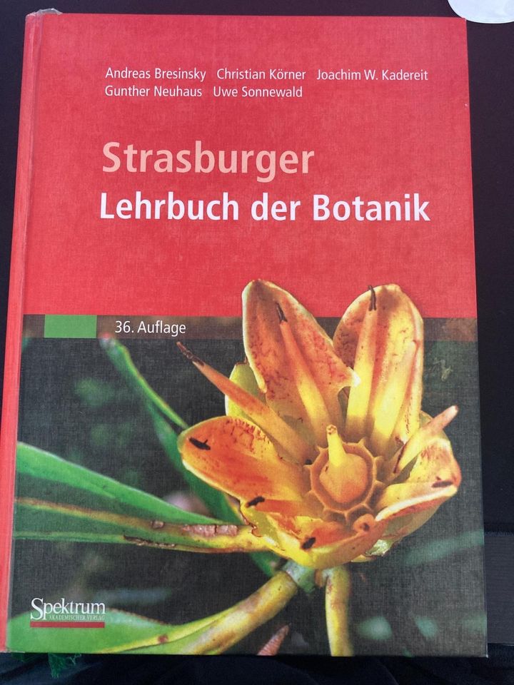 Strasburger - Lehrbuch der Botanik in Flörsheim am Main