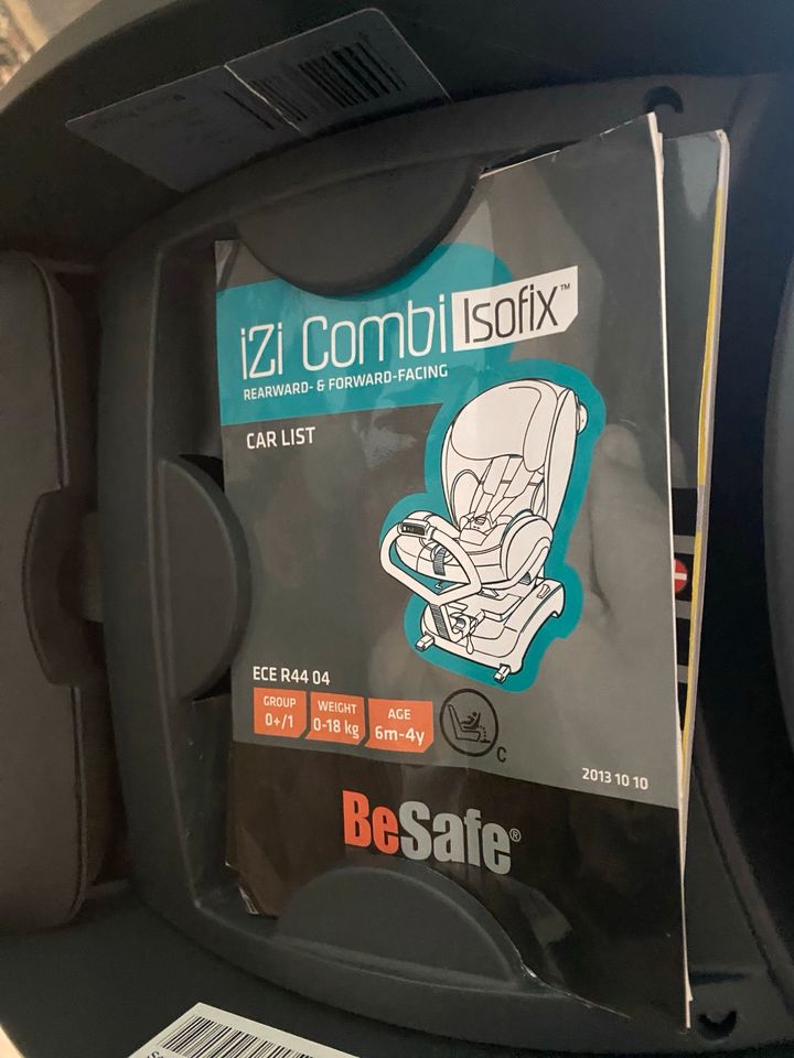 besafe izi combi isofix Reboarder Kindersitz 0-18kg in Leipzig