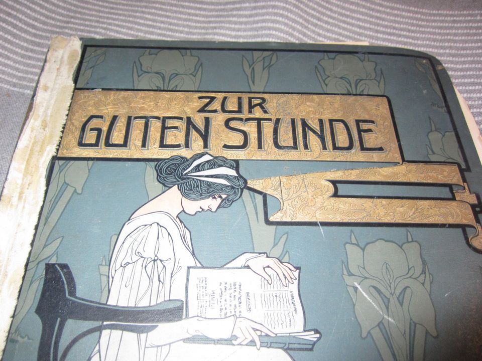 Sammelband Zur Guten Stunde  ca. 1900  sehr altes  Buch in Berlin