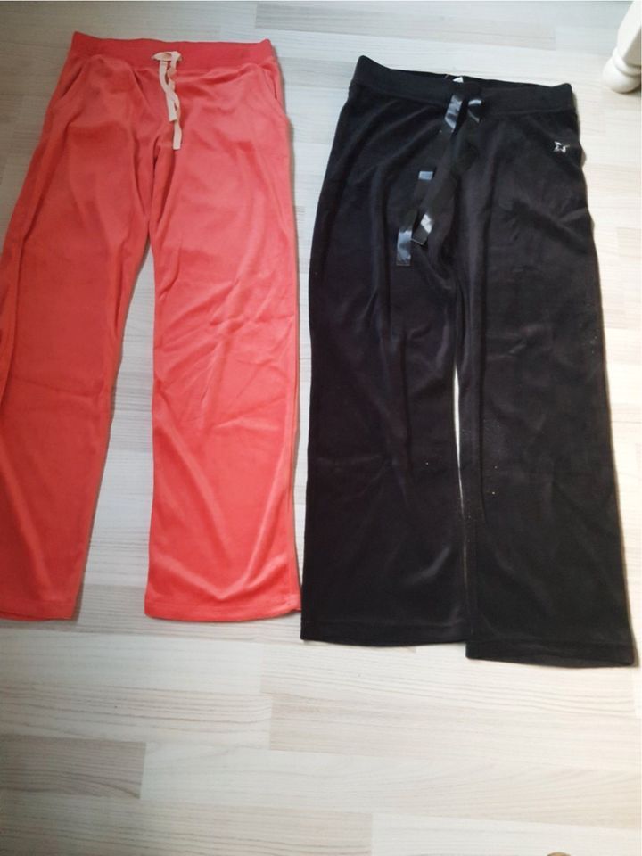 2 NICKIFREIZEITHOSEN SCHWARZ u. ORANGE GR: M  NEU in Hameln