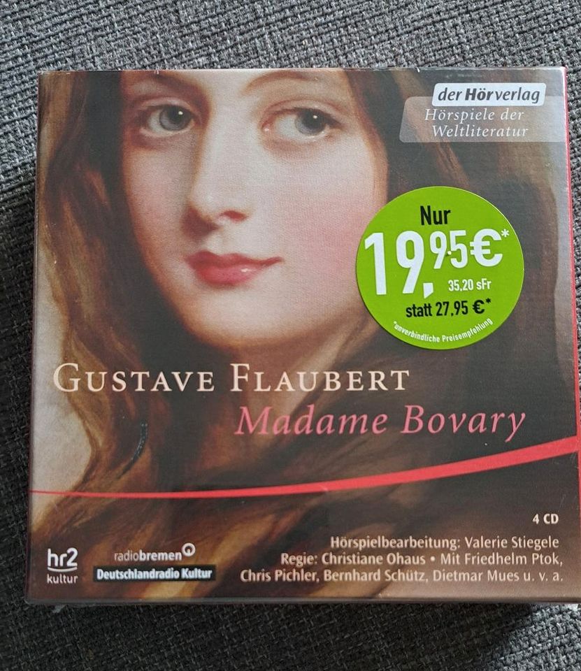 Hörbuch NEU OVP Gustave Flaubert Titel:  Madame Bovary in Burg (Dithmarschen)