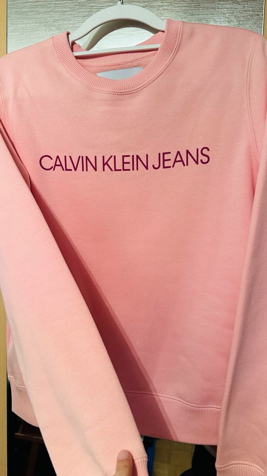 NEU Calvin Klein Pullover rosa XS / S in Bergisch Gladbach