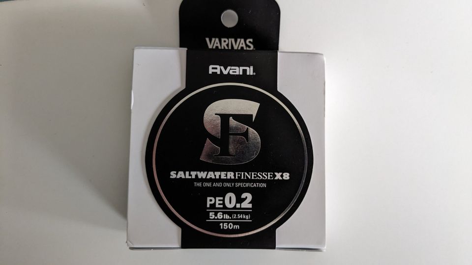 VARIVAS Avani Salt Water Finesse PE X8 150M #0.2 Schnur in Hamburg