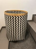 Wäschekorb rund Muster schwarz weiß Bambus Baden-Württemberg - Karlsruhe Vorschau