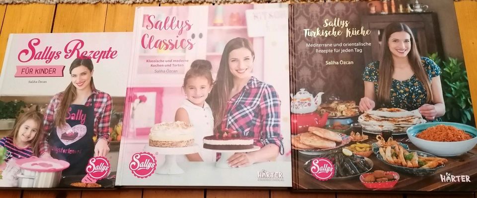 3 Sallys Kochbücher in Waghäusel