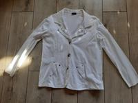 Damen Jacke Pullover Gr.44 Gerry Weber weiß Baumwolle Niedersachsen - Seelze Vorschau