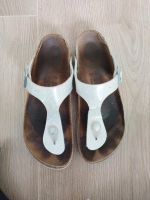 Birkenstock Mädchen Sandalen silber glitzer 36 Nordrhein-Westfalen - Königswinter Vorschau