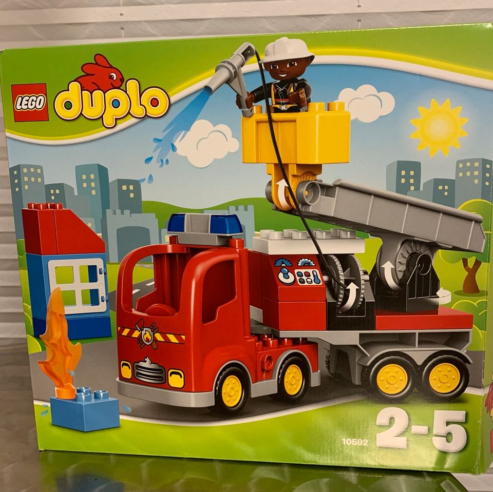 Lego/Duplo/Feuerwehr/10592/Rarität/OVP/Neuwertig/Top❤️ in Heilbad Heiligenstadt