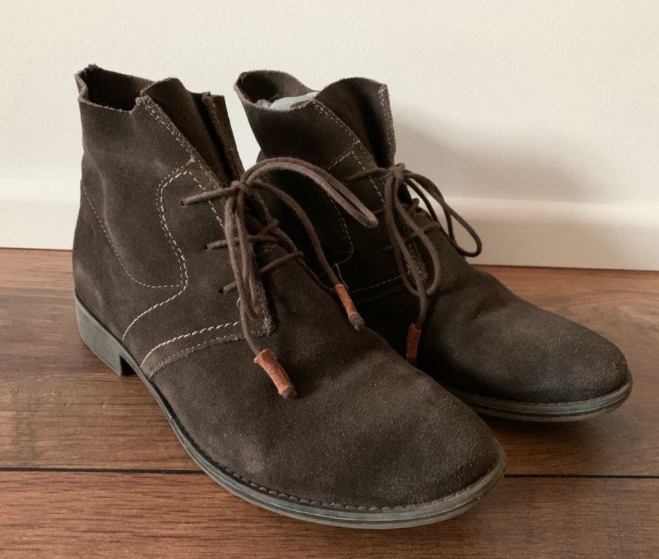 Chukka Boot / Stiefelette Tamaris Leder - Gr. 39 in Hoppegarten