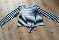 Vila Langarmshirt Shirt Pullover Blau weiß M Nordrhein-Westfalen - Preußisch Oldendorf Vorschau