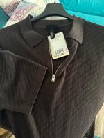 Half ZIP Hemd Braun Berlin - Neukölln Vorschau