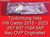 ❌Gummi Türdichtung links 2K7837119A 5AP VW Caddy BJ 2021 OVP Bayern - Bernhardswald Vorschau