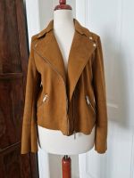 H&M Bikerjacke 36 S Herbst Wildleder Imitat wNeu braun Leipzig - Gohlis-Nord Vorschau