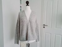 ESPRIT Cardigan leichte Strickjacke Woll Alpaka grau mit Lurex Dortmund - Brackel Vorschau