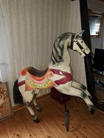 Altes originales Holz-Pferd  von Kinderkarussel Nordrhein-Westfalen - Reichshof Vorschau