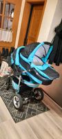 Kompi Kinderwagen schwarz/hellblau Bayern - Kirchenthumbach Vorschau