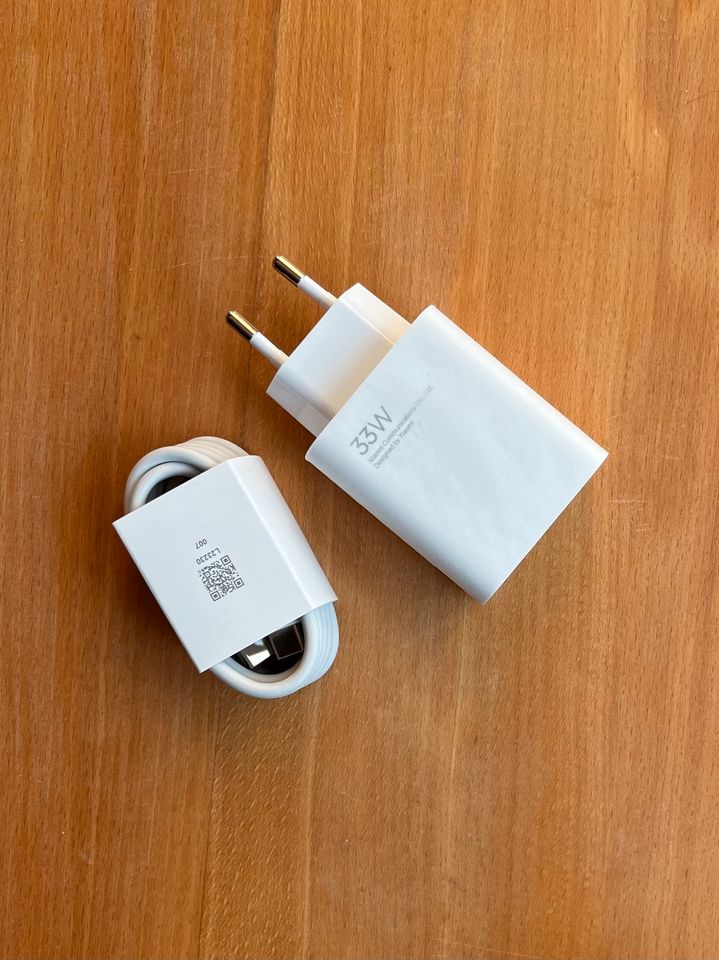 Original Xiaomi 33W Schnellladegerät inkl. USB-C Kabel in Lauterbach (Hessen)