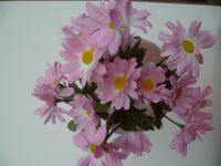 1 Strauß Blumen,rosa,Margariten Seidenblumen, basteln,Dekoration, Bayern - Hahnbach Vorschau