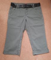 ESPRIT Damen-Caprihose, Baumwolle khaki, mit Gürtel, Gr. 38, NEUw Bayern - Weidenbach Vorschau
