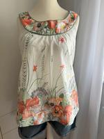 S. Oliver luftiges Blusen Top Bluse Blumen floral Gr. 40 Top Niedersachsen - Hann. Münden Vorschau