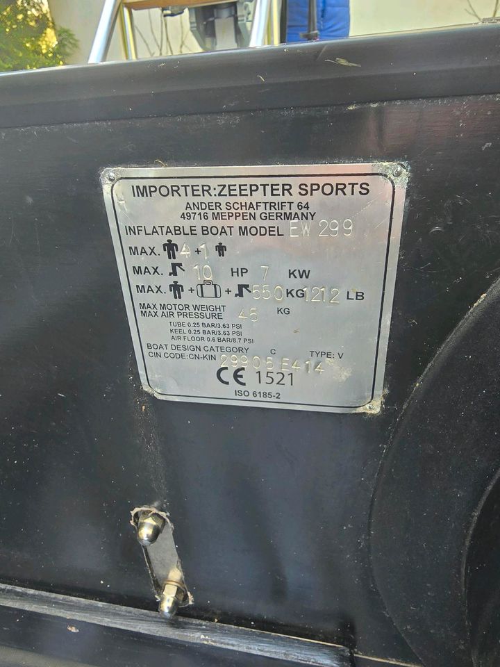 Zeepter Sport und Honda BF 10 7,3 Kw in Halle (Westfalen)