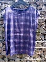 Opus Fabiole Check Damen Shirt gr. 42 XL lila Karo Oberteil Bayern - Grafenau Vorschau