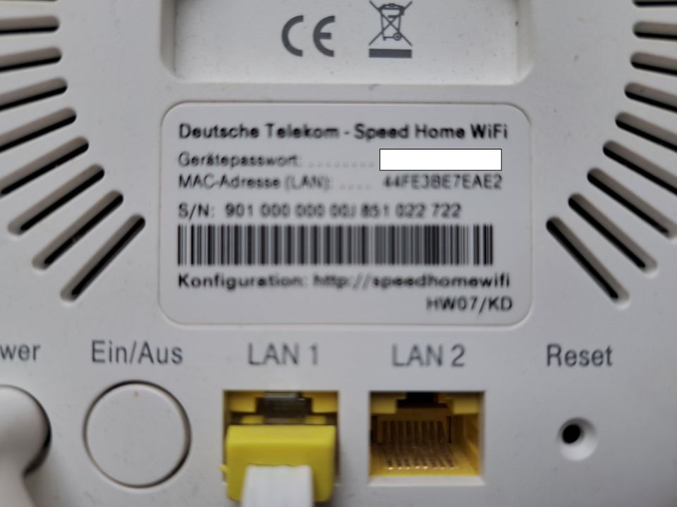 Telekom Speed Home WiFi Router Weiß in Wilhelmshaven