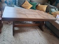 Couch Sofa Wohnzimmer Tisch  Fliesen Holz höhenverstellbar Baden-Württemberg - Sigmaringen Vorschau