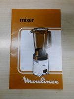 Moulinex - Mixer Gebrauchsanleitung Bayern - Vohburg an der Donau Vorschau