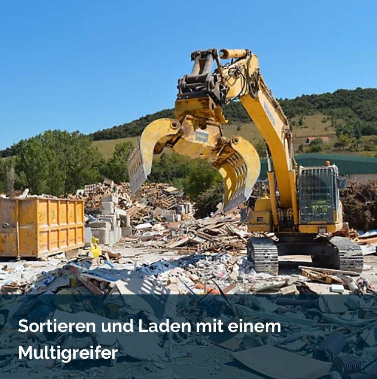 Epiroc MG1500 Sortiergreifer für Bagger von 16 - 24 Tonnen in Hohenwart