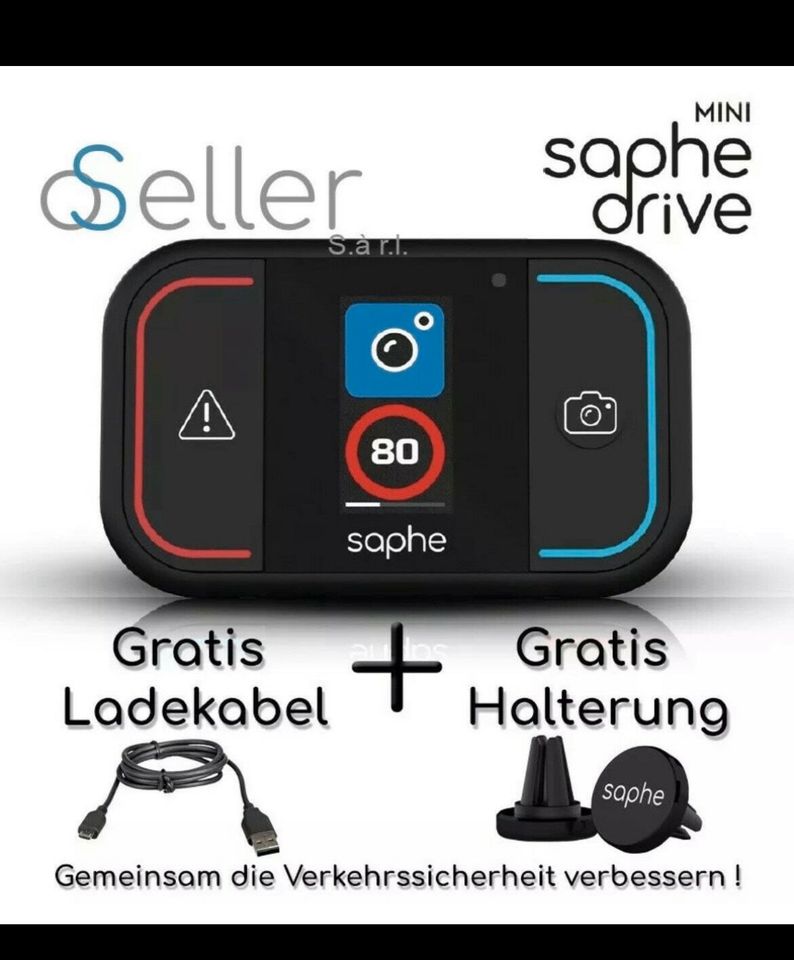 Saphe Drive Mini + gratis Halter + Ladekabel [NEU+OVP] * ooono* in Saarland  - St. Ingbert