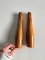 Scandic Kerzenhalter rund Danish Design Holz Stabkerzenhalter 70s Wandsbek - Hamburg Marienthal Vorschau