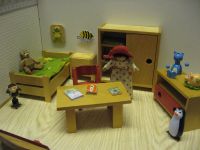 Jugendzimmer-Schlafzimmermöbel v Rülke für Puppenhaus Puppenstube Baden-Württemberg - Karlsruhe Vorschau