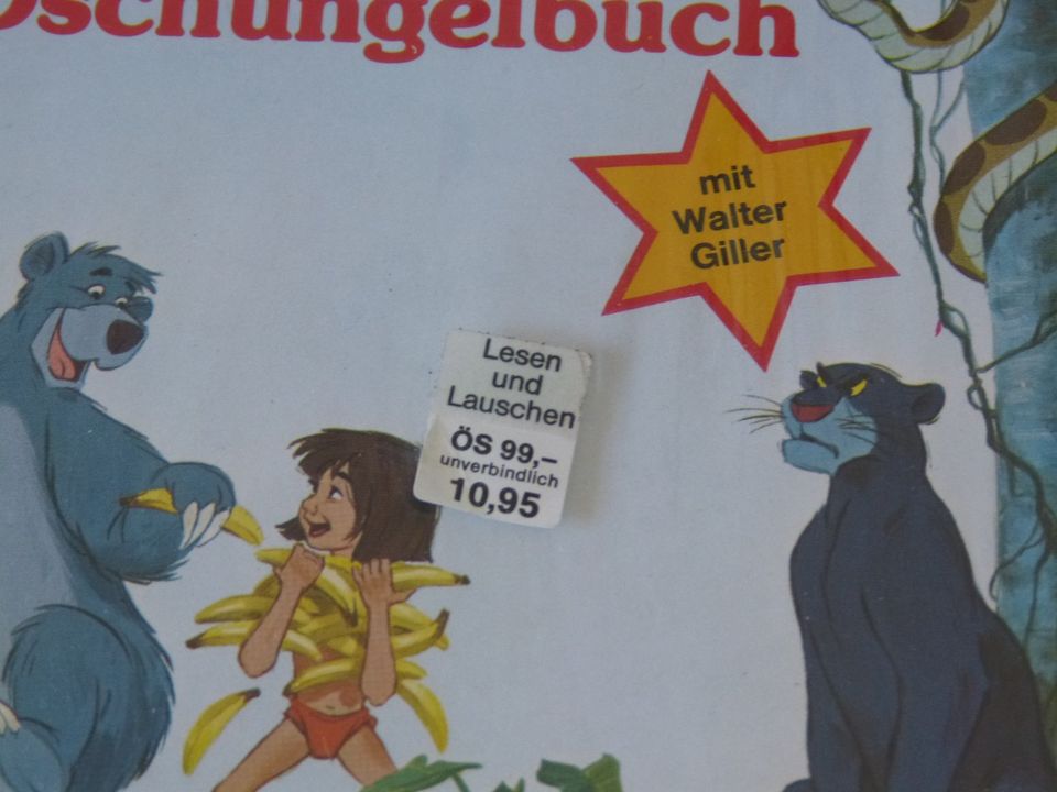 DAS DSCHUNGELBUCH - Remus Lesen & Lauschen - Kassette 1987 *NEU* in Fehmarn