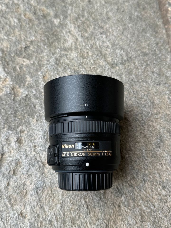 Nikon 50 mm f1.8 Objektiv in Lörrach