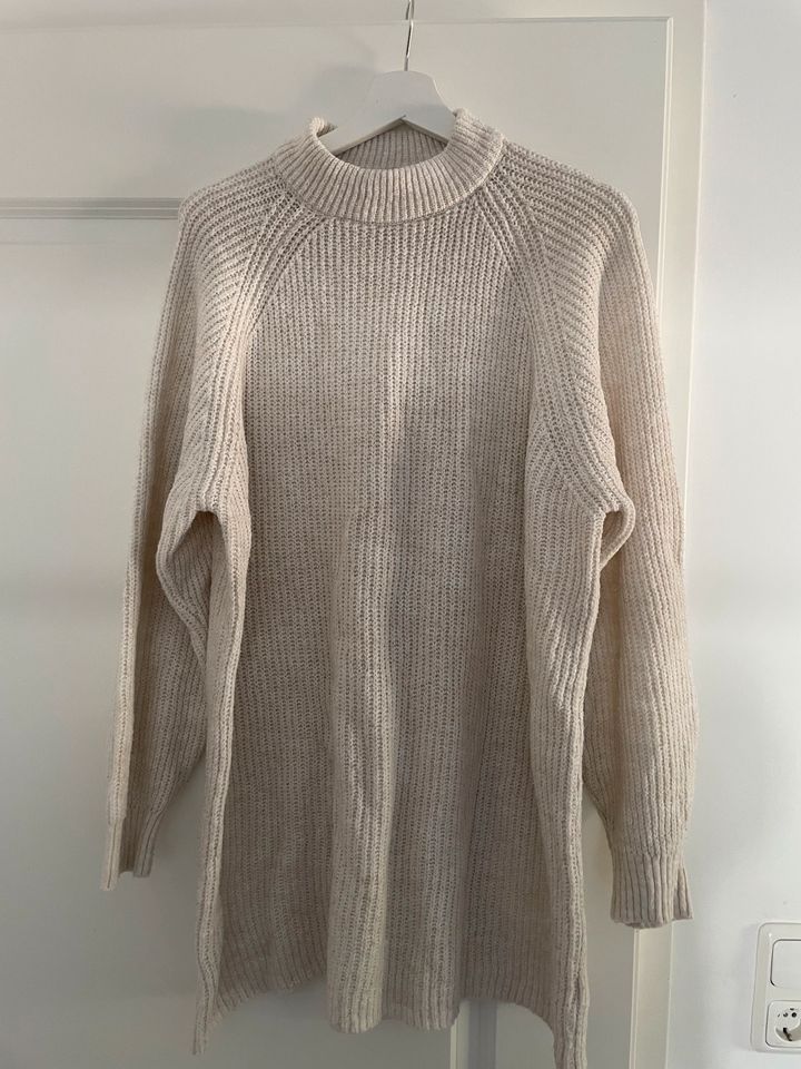 Pull&Bear Pullover Rollkragen Turtle neck lang beige Creme 38 M in Jameln