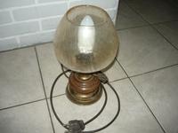 alte Tischlampe Nachtlampe, Glaskugel Bayern - Geretsried Vorschau
