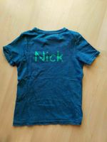 T-shirt Name Nick Jeans blau Baumwolle Gr.128 Baden-Württemberg - Neukirch Vorschau