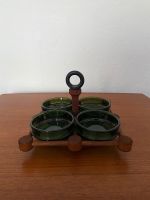 Nissen Denmark 60er 70er Danish Design Teak Lazy Susan Snack Tray Stuttgart - Stuttgart-Süd Vorschau