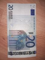 Alter 20-Euro-Schein mit dreifach doppelter Zahlenreihung Nordrhein-Westfalen - Mechernich Vorschau