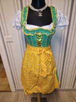 Dirndl mit Bluse Größe 42 in grün/gelb (242) Nordrhein-Westfalen - Greven Vorschau