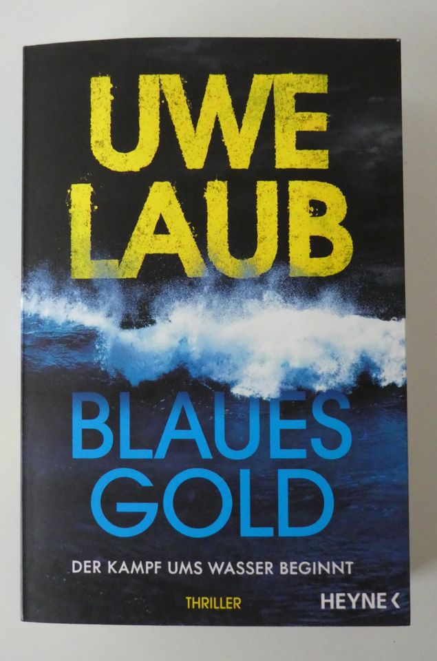 Blaues Gold - Der Kampf ums Wasser beginnt-Uwe Laub 9783453428454 in Theismühlen