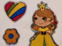 Konvolut Sticker Aufkleber Sticker Album Motiv " Prinzessin " Mecklenburg-Vorpommern - Katzow Vorschau