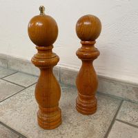 Salz & Pfeffer Holz groß 29 cm Pfeffermühle vintage 60er 70er alt Nürnberg (Mittelfr) - Mitte Vorschau