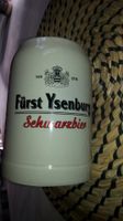 Bierkrug  "Fürst Ysenburg Schwarzbier" (Schloßbräu Wächtersbach) Hessen - Bad Orb Vorschau