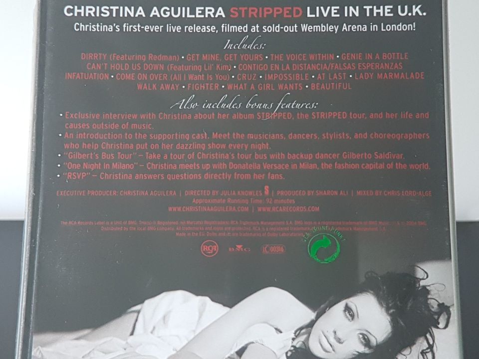 Christina Aguilera - Stripped - Live in the U.K. Limited Edition in Frankfurt am Main