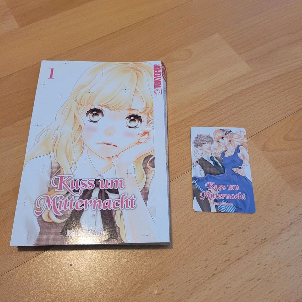 Kuss um Mitternacht Manga Shoco Card Verkauf Shojo in Rietberg