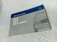 Original Bedienungsanleitung Mercedes Benz 200 250 300 Baden-Württemberg - Görwihl Vorschau