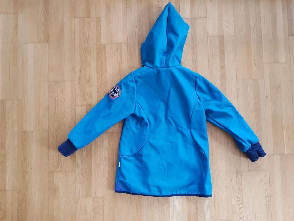 Finkid 100/110 Softshell Jacke Mantel Sisko shell petrol türkis in Neuried Kr München